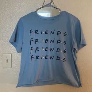 Friends blue crop top great condition!